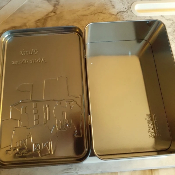 2x Paris Metal Tin Boxes - Picture 6 of 6